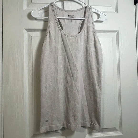 Athleta Speedlight Snake Skin Racerback Tank Size M - Picture 1 of 5